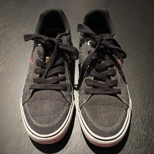 Men's Levis Size 8 Low Top Shoes -  Denim Material